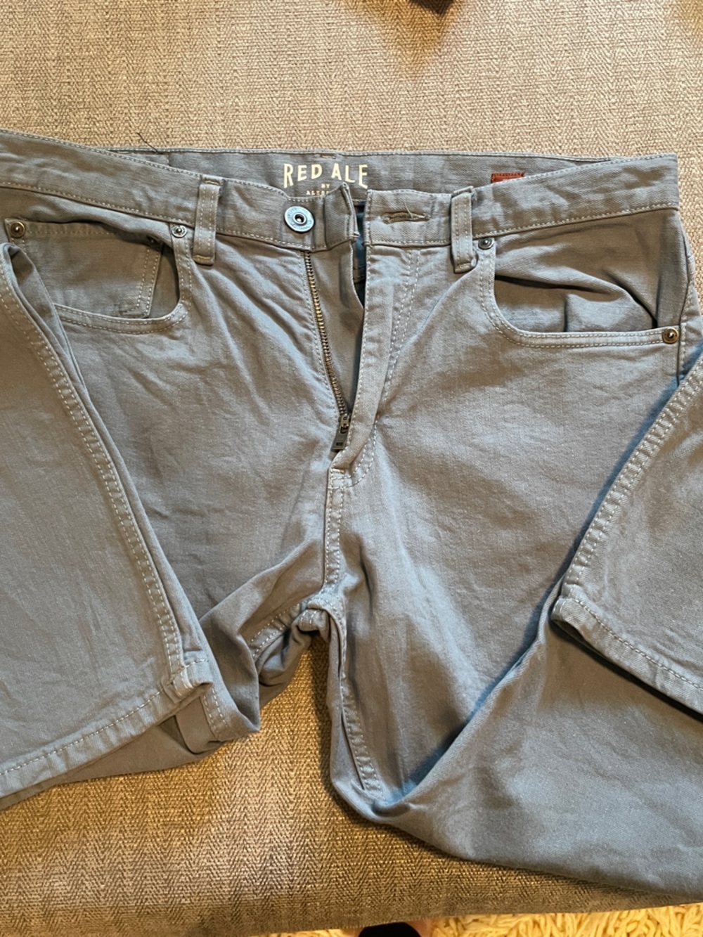 Red Ale Men’s Slim Jeans — Steel Gray SAGE HILLS 31X30